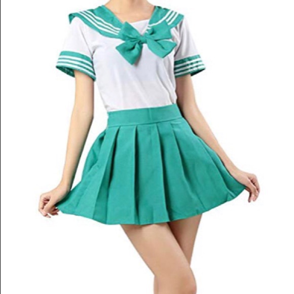 anime school girl dress up